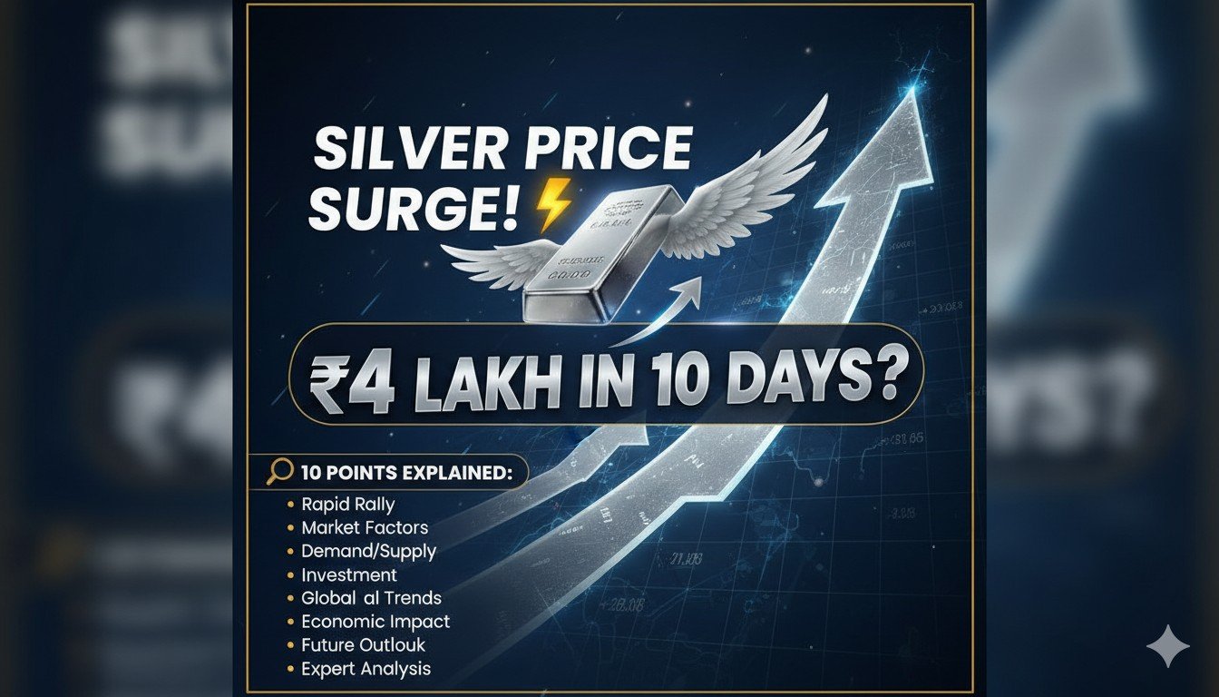 चांदी की चमकती सलाखें बाजार में तेजी दिखाती हुईं