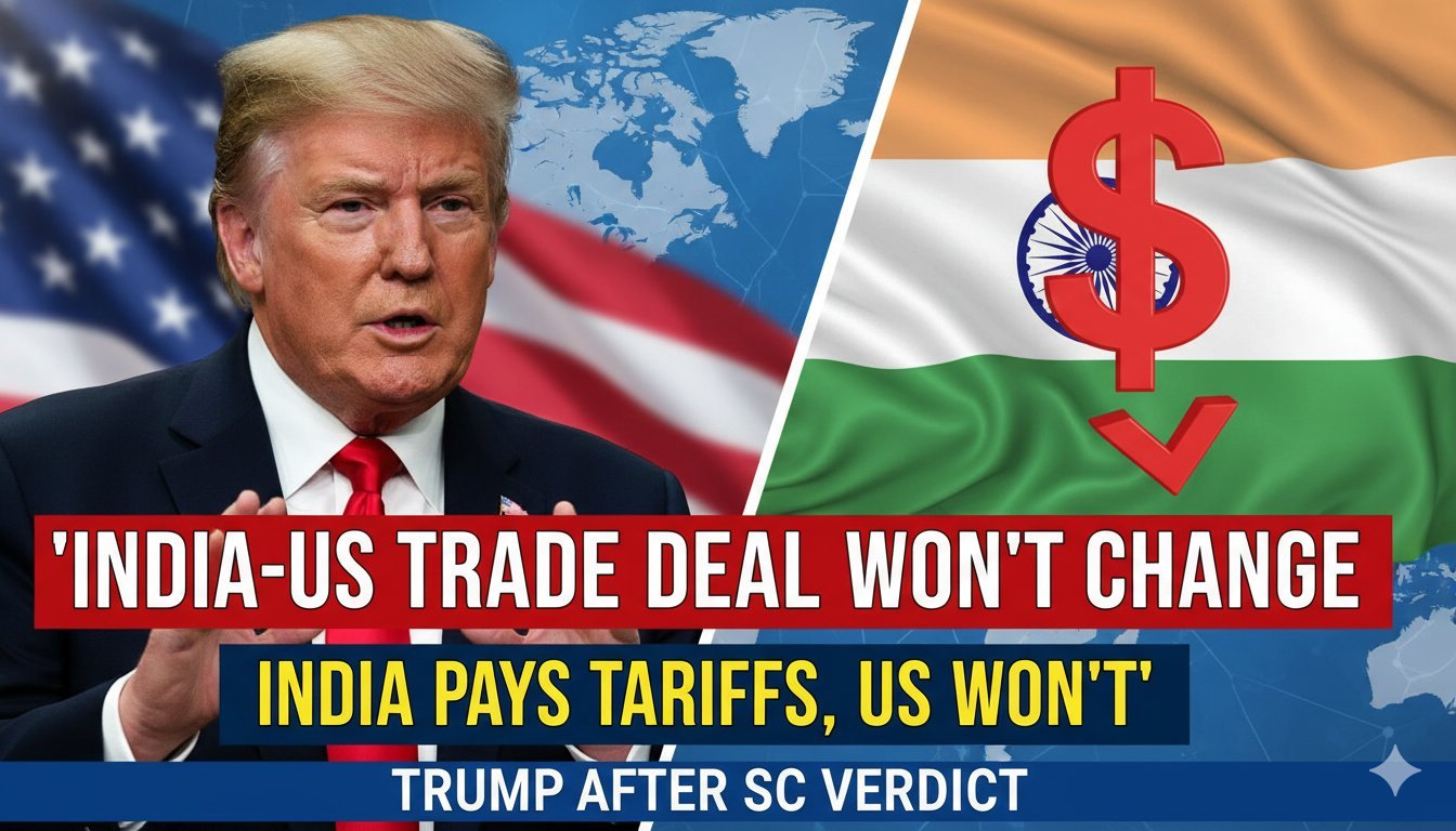 डोनाल्ड ट्रंप और नरेंद्र मोदी के बीच व्यापार समझौते पर चर्चा, अमेरिकी सुप्रीम कोर्ट फैसले के बाद टैरिफ मुद्दा